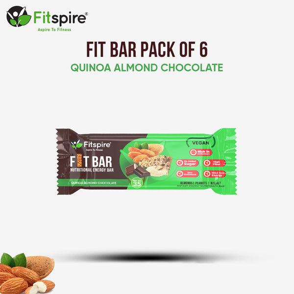 Fit Nutritional Energy Bar (Quinoa Almond Chocolate)